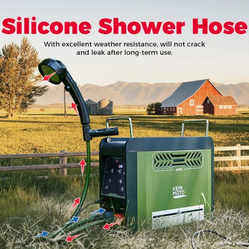 Outdoor Hunting Heater - KEMIMOTO Water Heater Portable Shower Butane