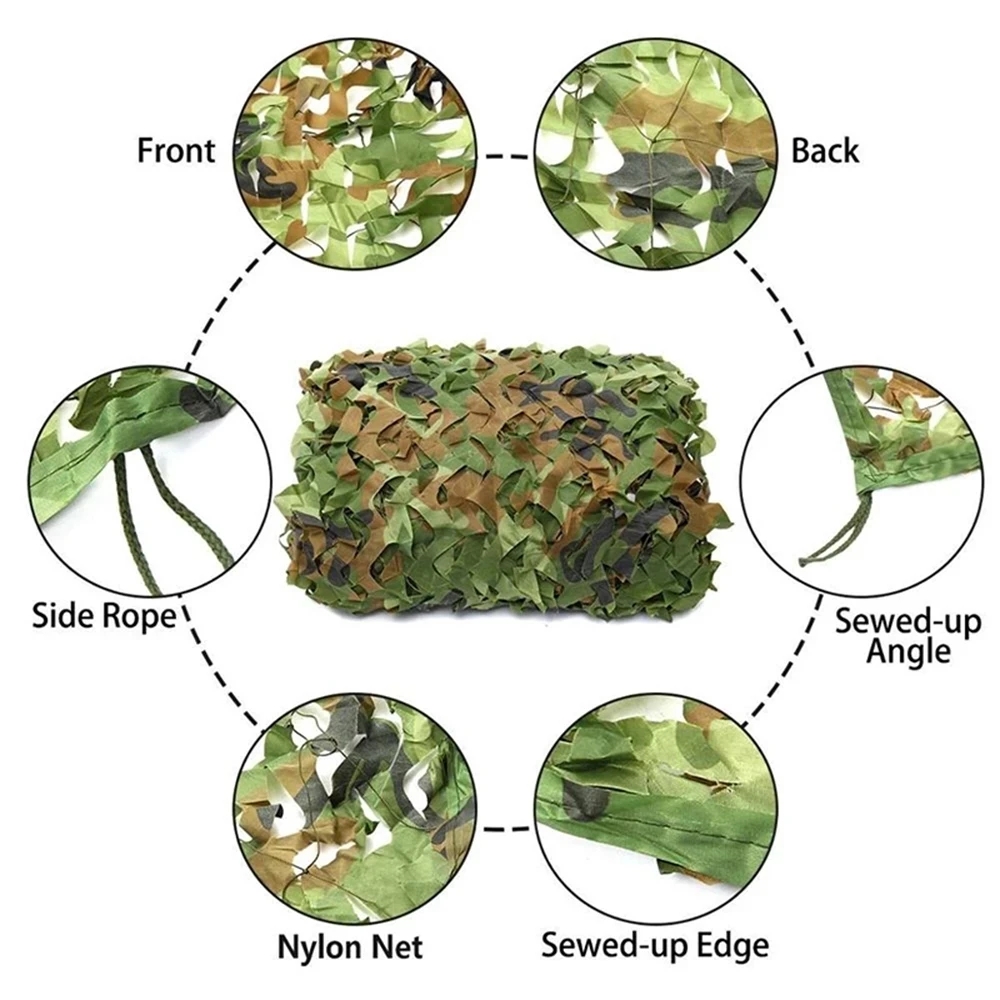 Camouflage Net Double Layer Wh - Hunting Outdoor Decor avis et prix