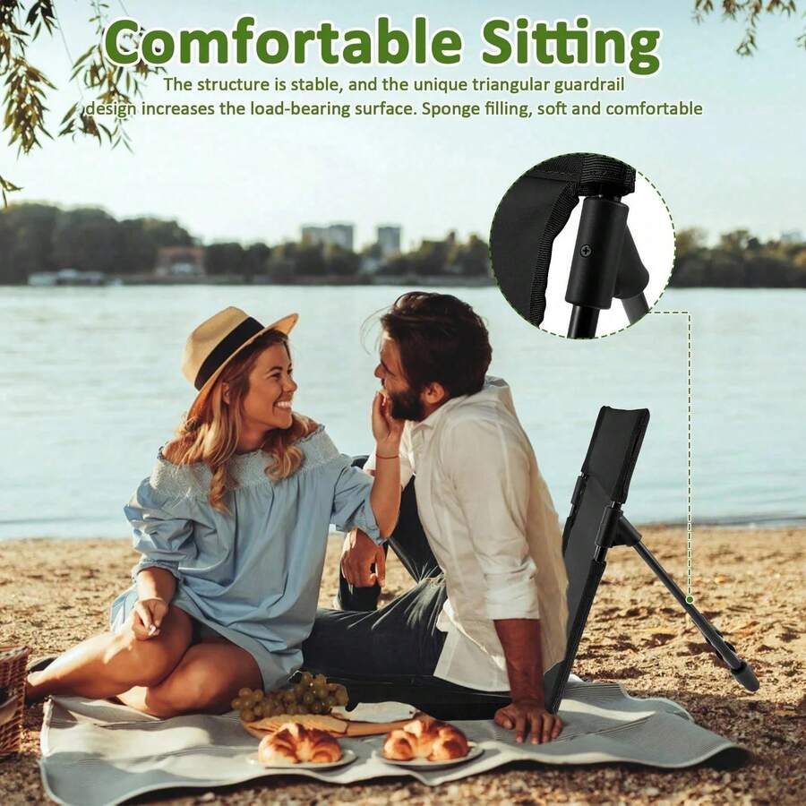 Portable Folding Camping Chair - Outdoor Hunting Chair avis et prix