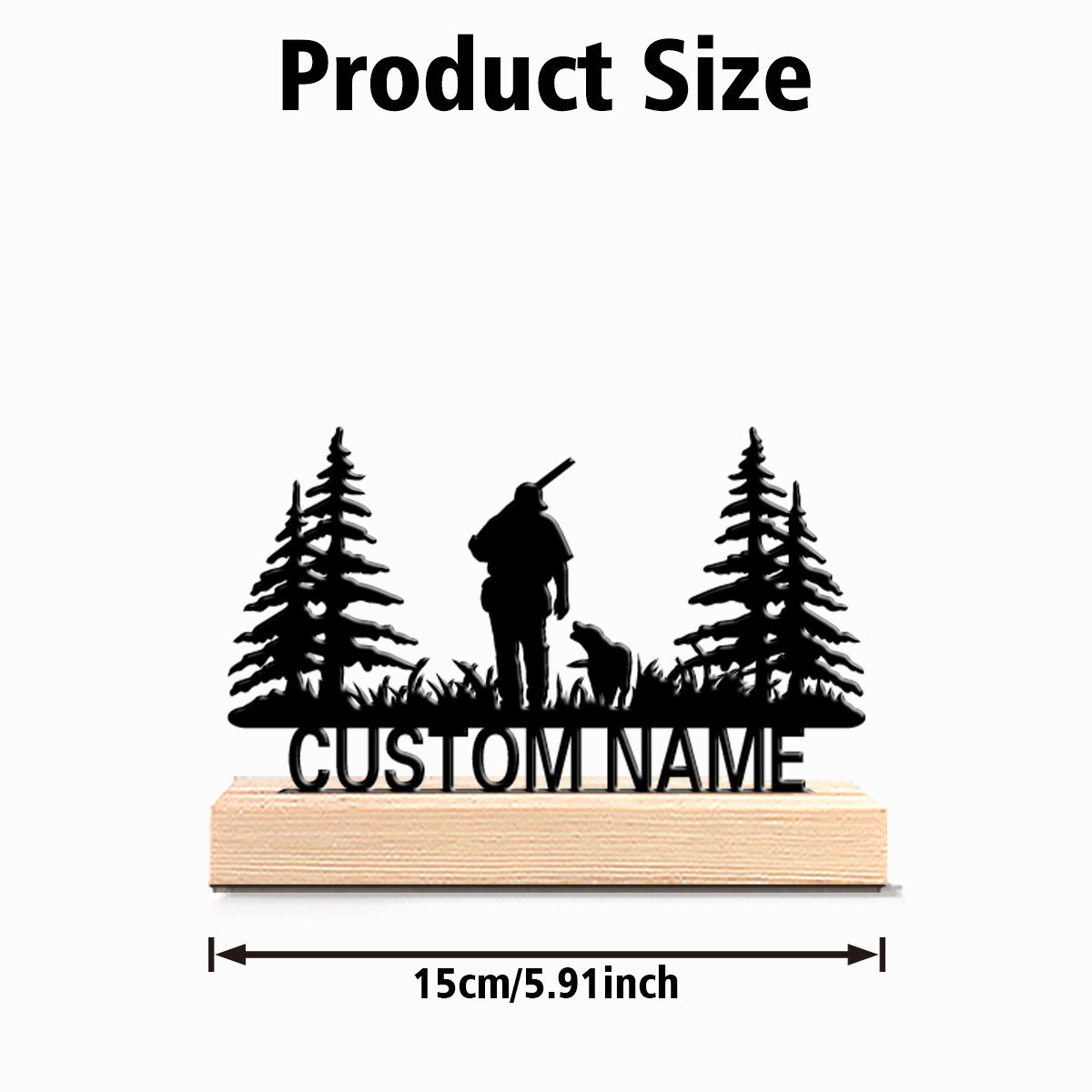 1pc Fashion ersonalized Custom - Hunting Outdoor Christmas Decorations avis et prix