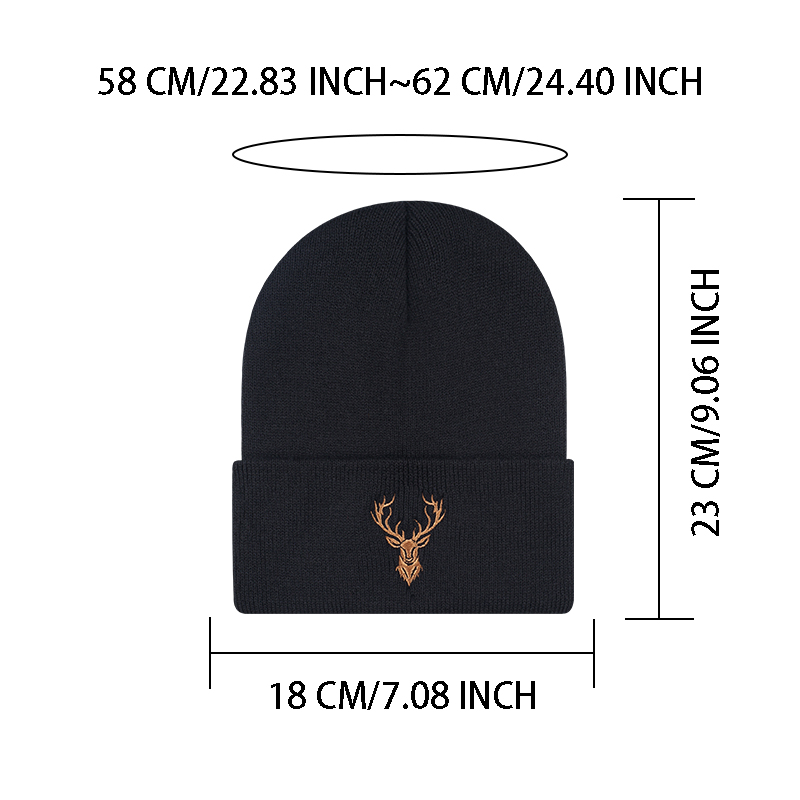 Retro Bucks Moose Embroidered  - Hunting Outdoor Christmas Decorations avis et prix