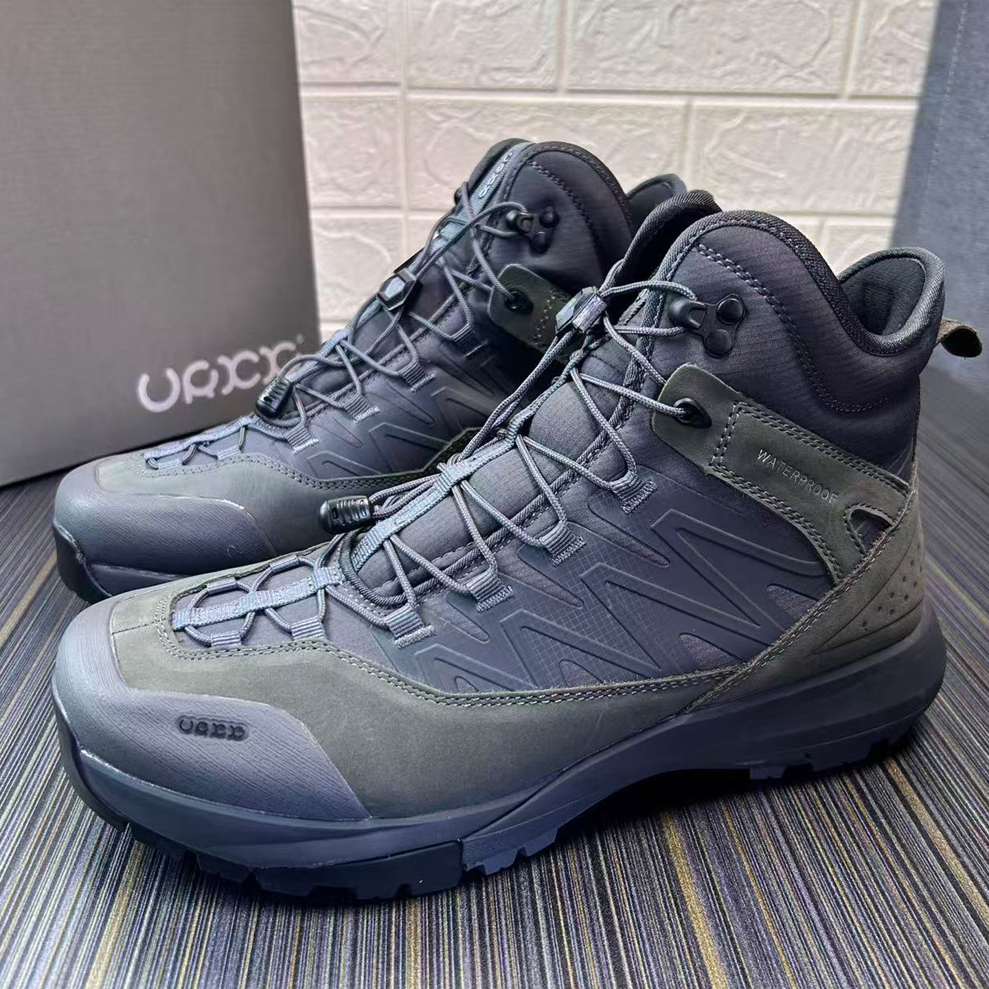 High Top Hiking Leather Shoes  - Hunting Outdoor Brands avis et prix