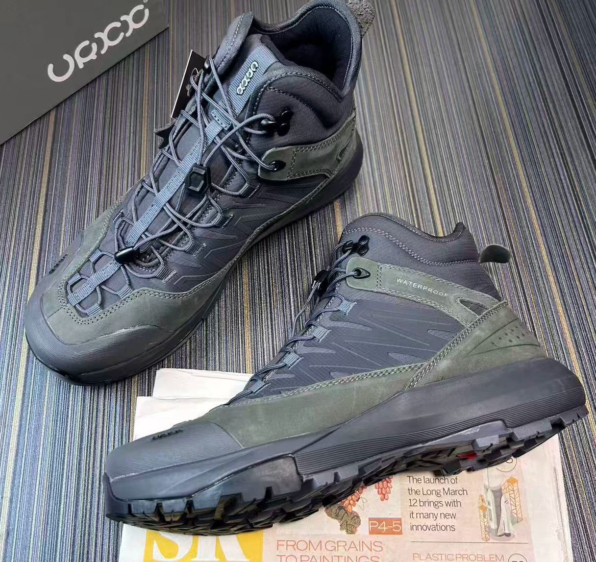 High Top Hiking Leather Shoes  - Hunting Outdoor Brands avis et prix