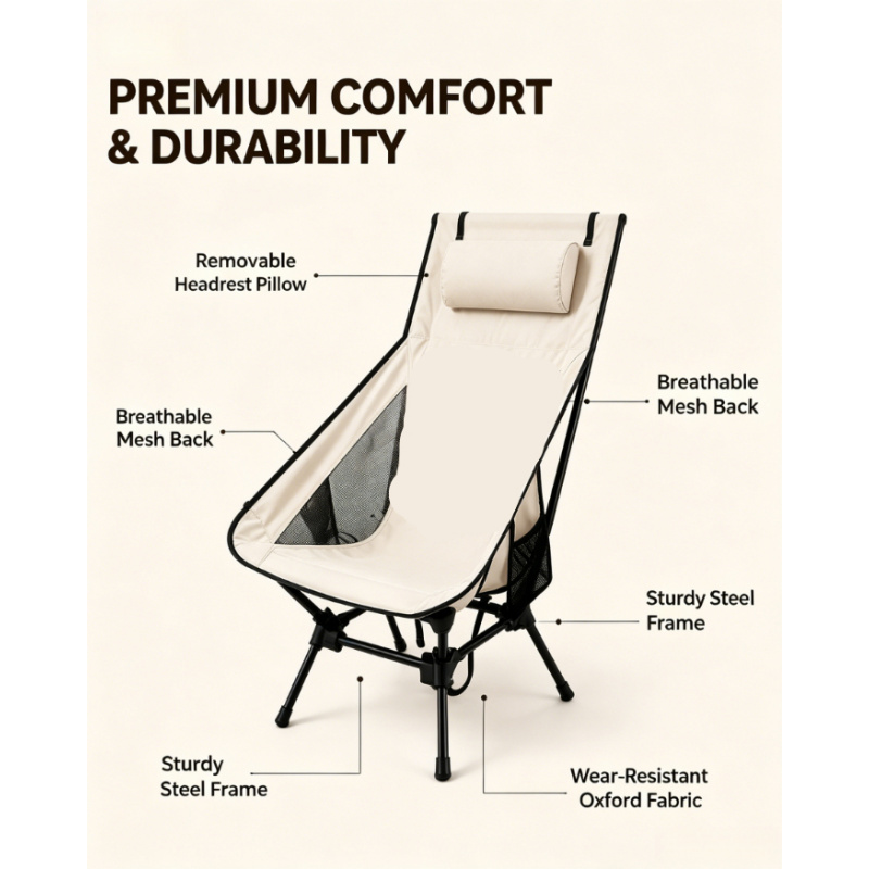 Lightweight Folding Camping Ch - Outdoor Hunting Chair avis et prix