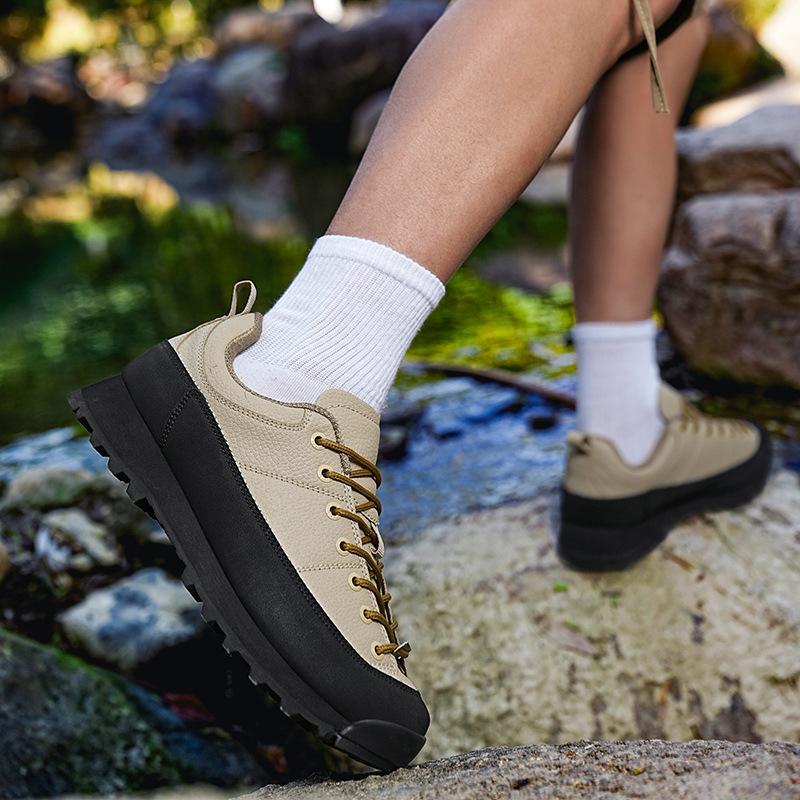 Trendy Leather Shoes Hiking Me - Hunting Outdoor Brands avis et prix