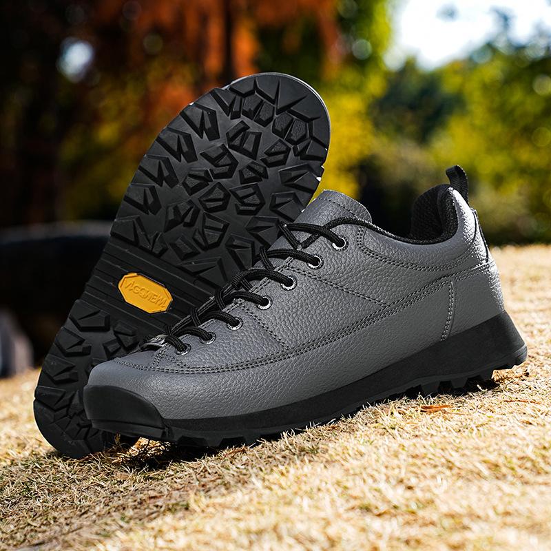 Trendy Leather Shoes Hiking Me - Hunting Outdoor Brands avis et prix
