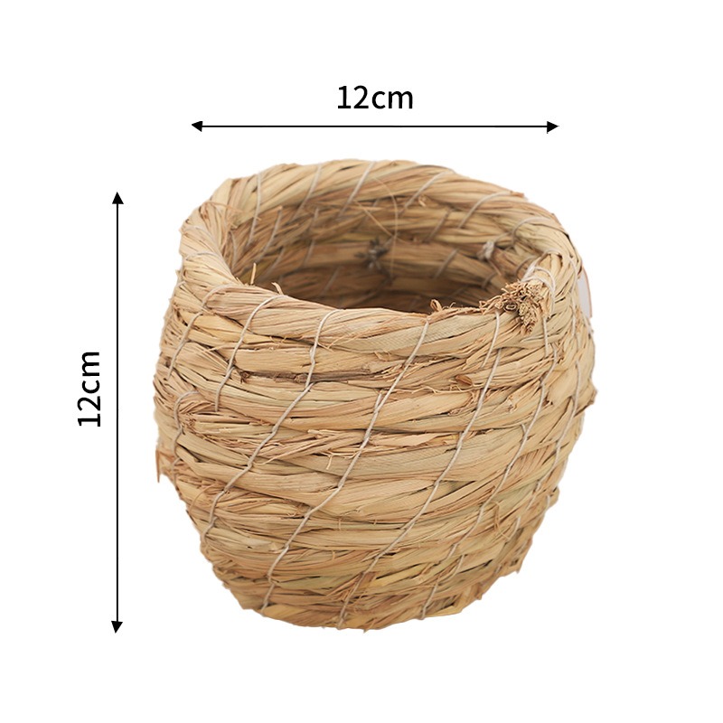 Hand Woven Straw Chicken Nest  - Hunting Quail avis et prix