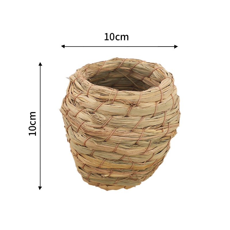 Hand Woven Straw Chicken Nest  - Hunting Quail avis et prix