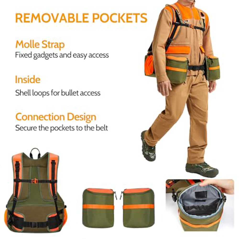 Tactical Upland Hunting Vest f - Hunting Quail avis et prix