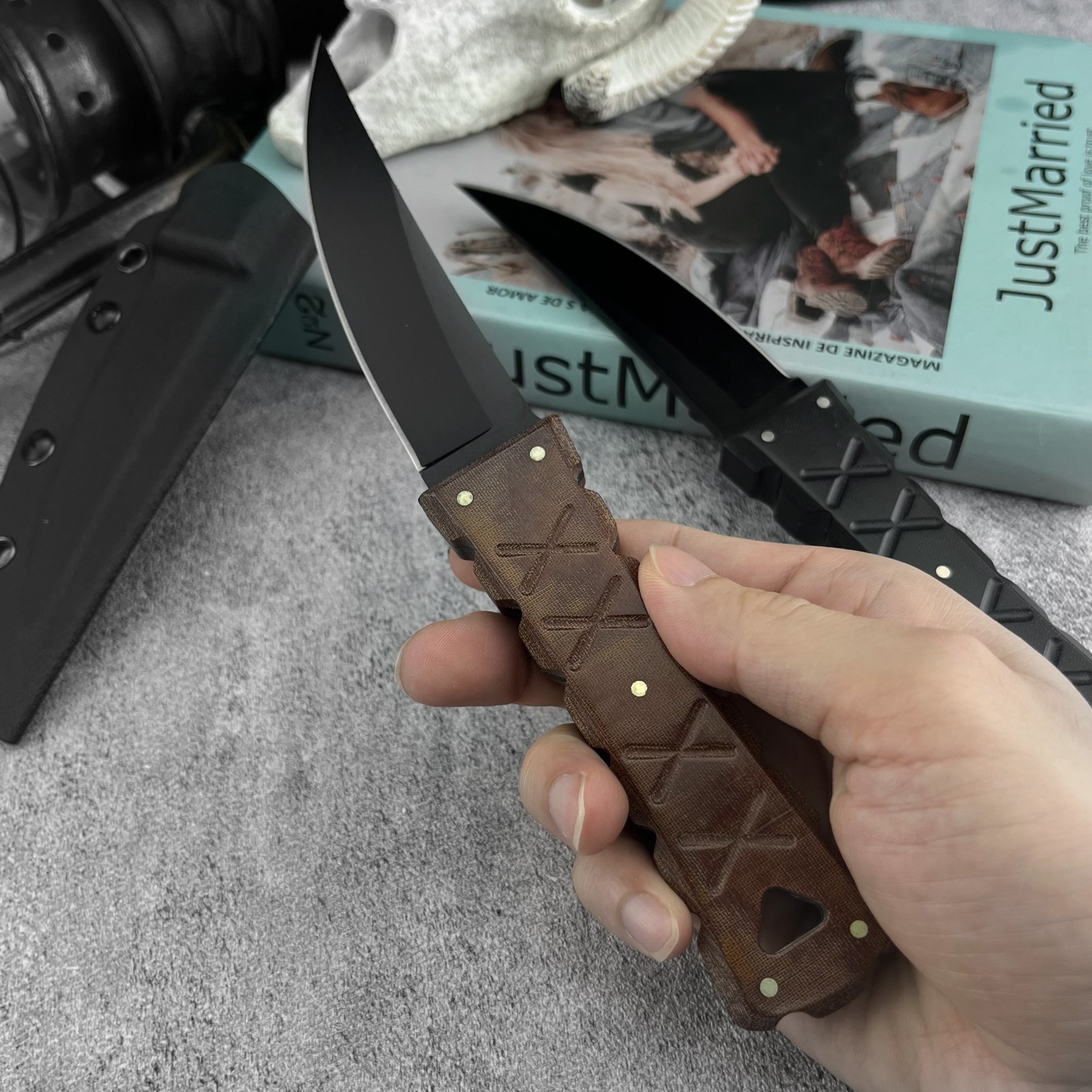 Fixed Blade Utility Knife High - Knife Hunting Fixed Blade avis et prix