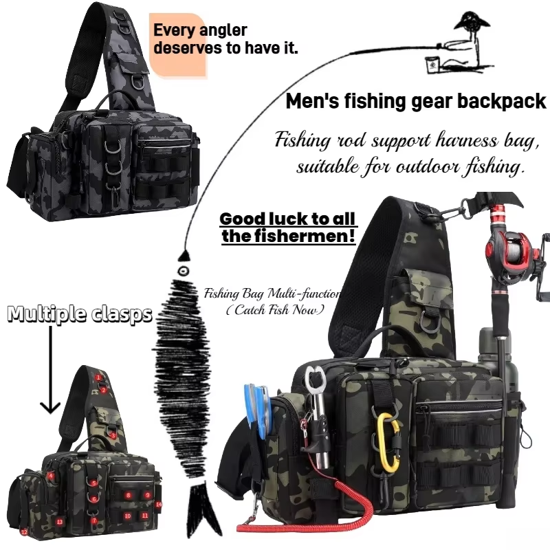 Outdoor Fishing Bag, with a Bu - Outdoor Hunting Place avis et prix