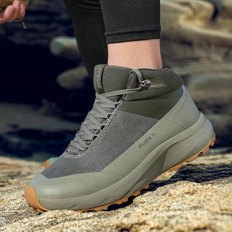 High Top Hiking Shoes Men Luxu - Hunting Outdoor Brands avis et prix