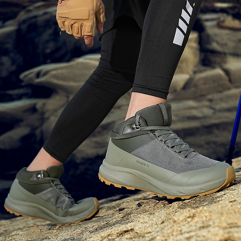 High Top Hiking Shoes Men Luxu - Hunting Outdoor Brands avis et prix