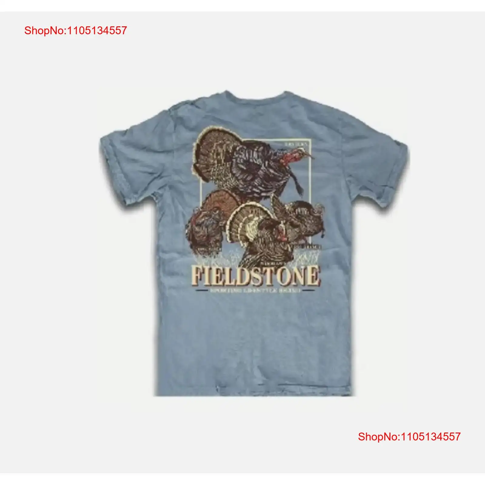 Fieldstone Turkey Hunting T Sh - Wildman Hunting & Outdoor Robertson Photos avis et prix