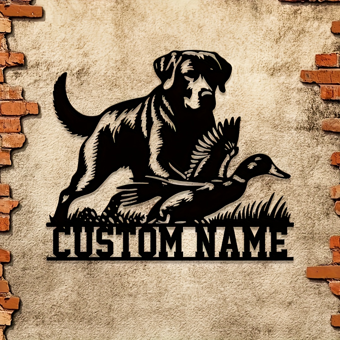 Custom Labrador Duck Hunting M - Hunting Outdoor Decor avis et prix