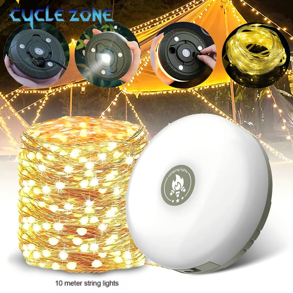 LED Camping Lamp with Reel Str - Hunting Outdoor Decor avis et prix