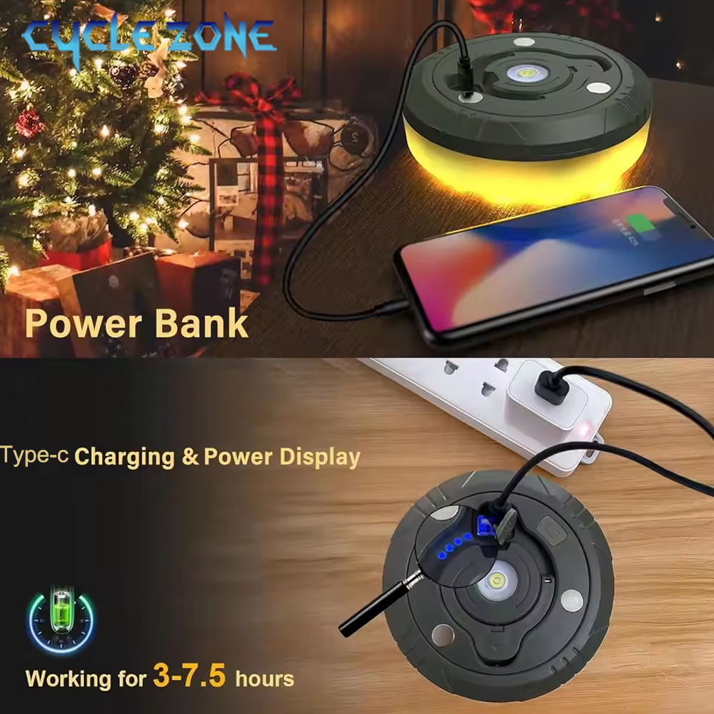 LED Camping Lamp with Reel Str - Hunting Outdoor Decor avis et prix