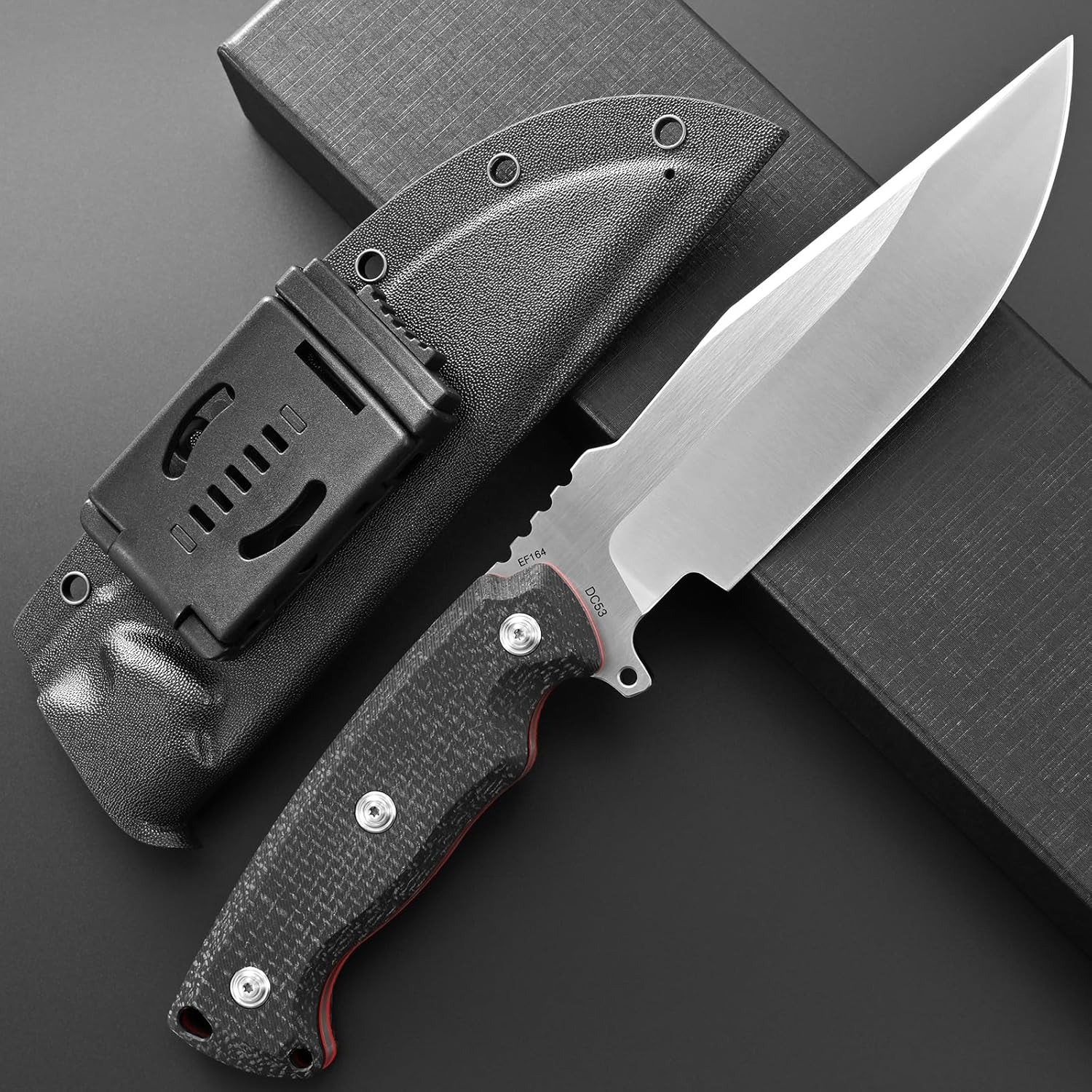 Eafengrow EF164 Fixed Blade Kn - Knife Hunting Fixed Blade avis et prix