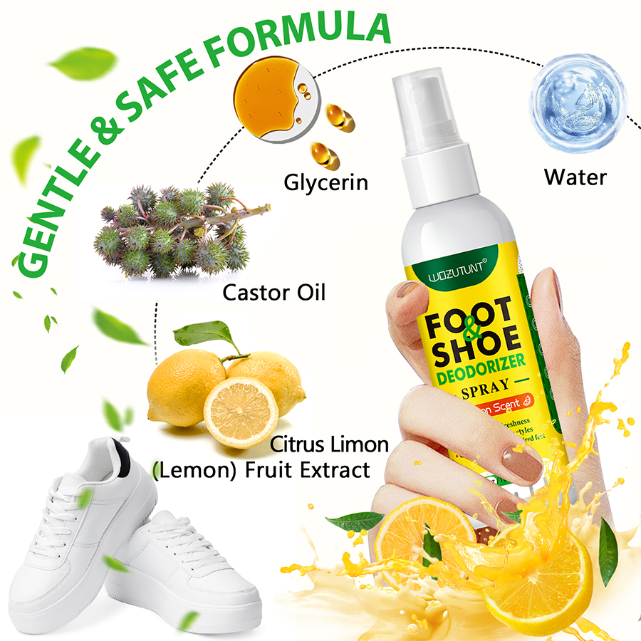100ml Foot Shoes Deodorizer Sp - Scent Eliminator Spray avis et prix