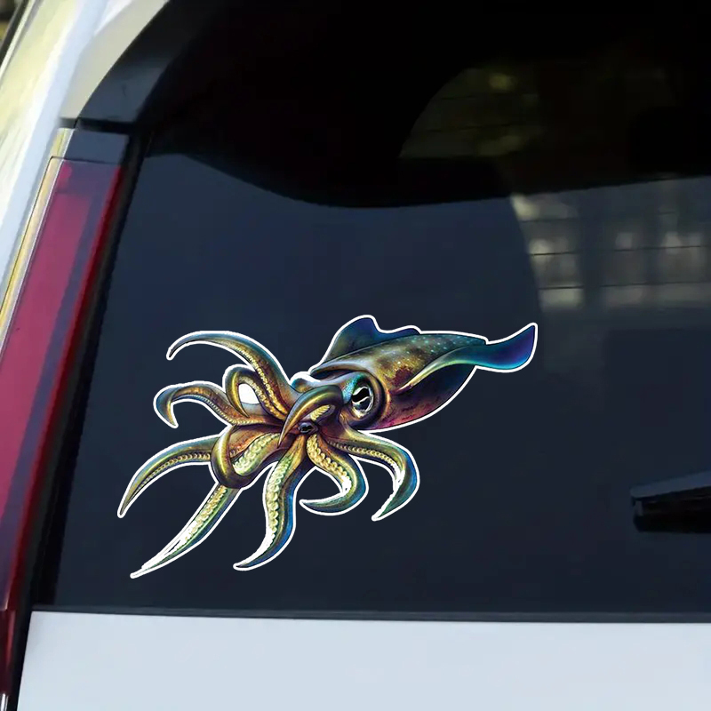 J518# Cartoon Car Sticker Squi - Hunting Outdoor Decor avis et prix
