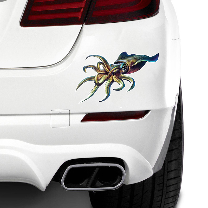J518# Cartoon Car Sticker Squi - Hunting Outdoor Decor avis et prix