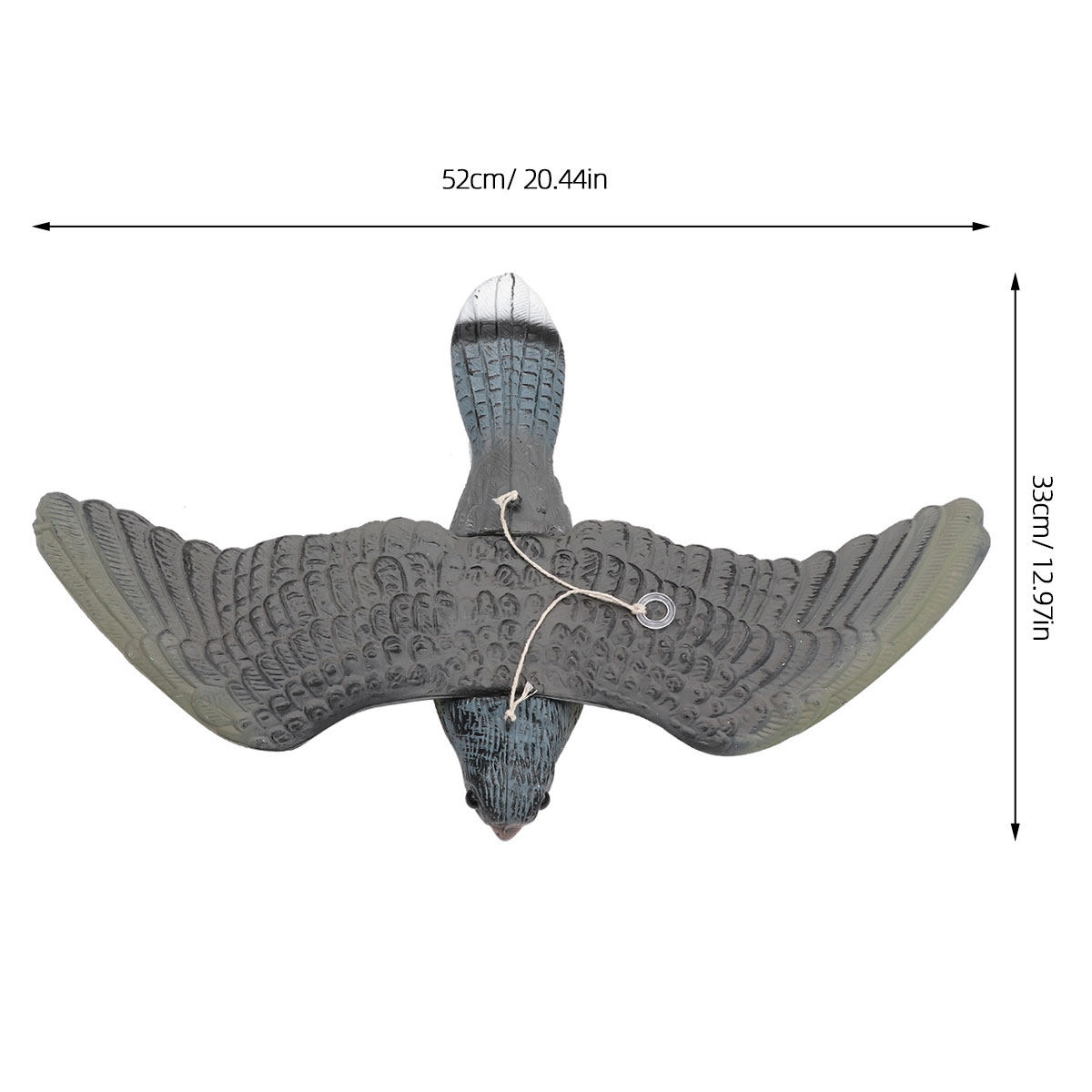 1Pcs Lifelike Plastic Bird Scu - Hunting Outdoor Decor avis et prix
