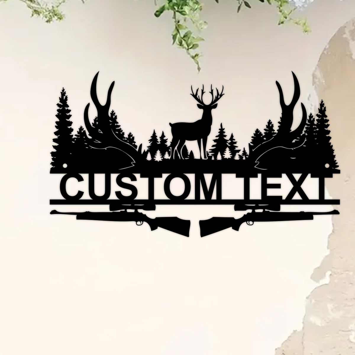 Custom Deer Cabin Metal Sign,  - Hunting Outdoor Decor avis et prix