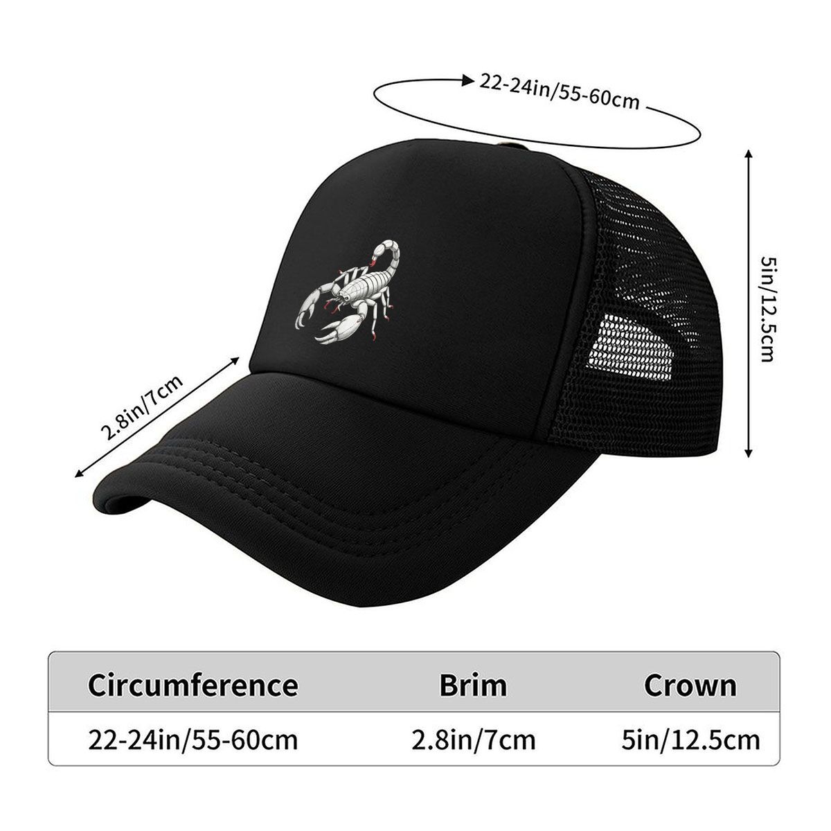 Men's Black Scorpion Graphic H - Hunting Outdoor Decor avis et prix