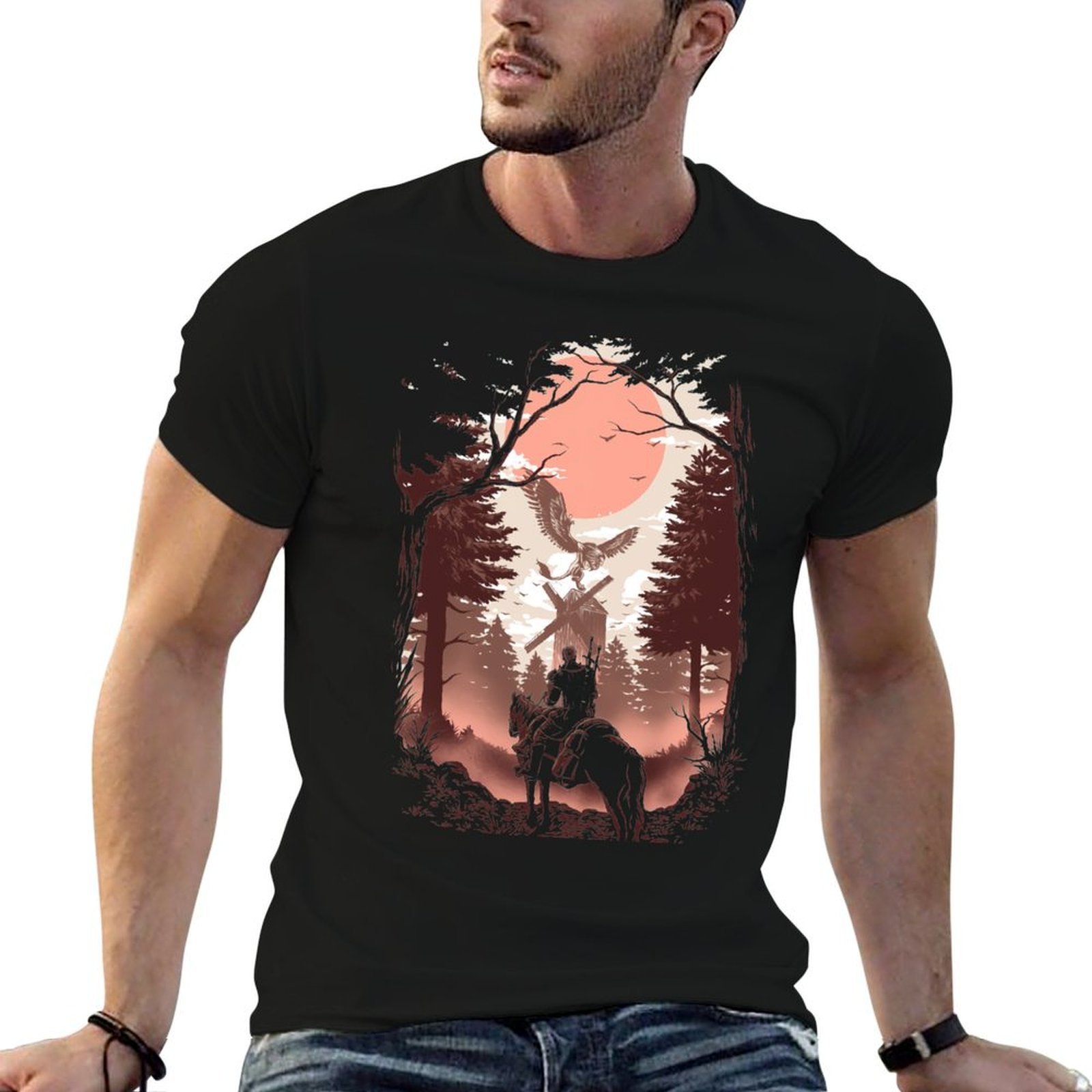 The Wild Hunt T-Shirt Outdoor  - Wildman Hunting & Outdoor Robertson Photos avis et prix