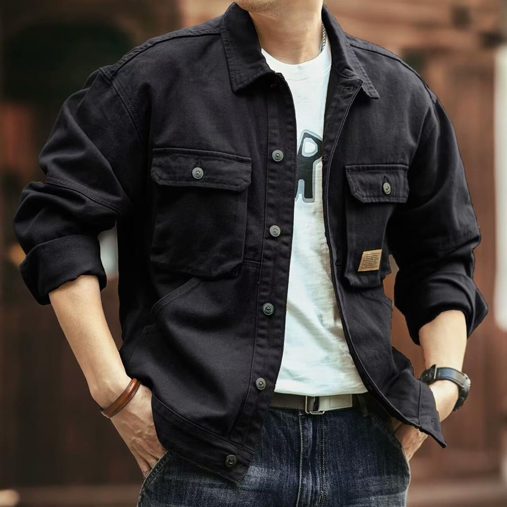 Retro American Denim Jacket Me - Hunting Outdoor Brands avis et prix