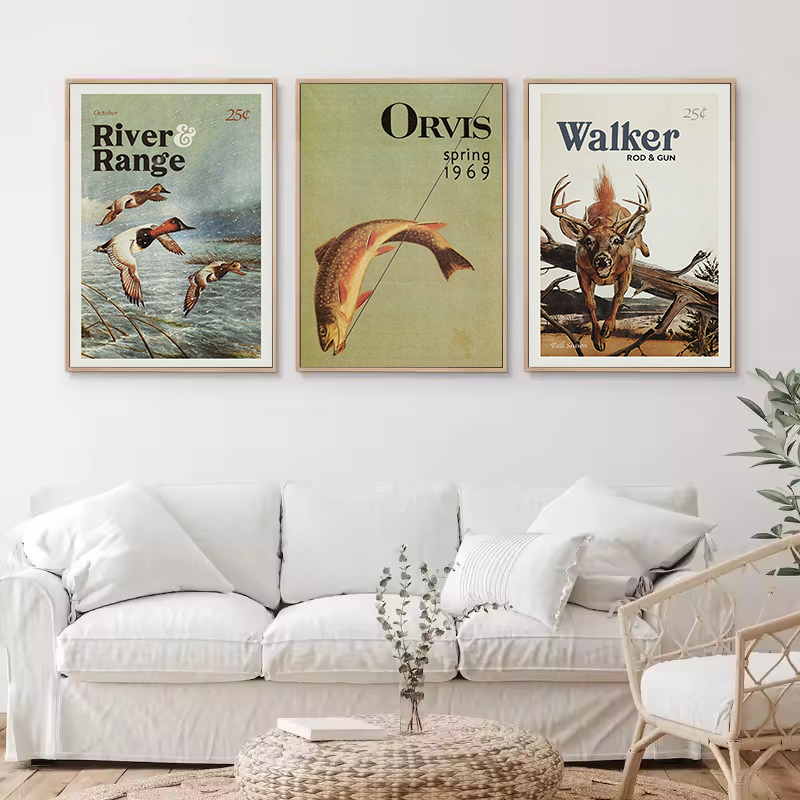 Retro Wildlife Outdoor Hunting - Hunting Outdoor Decor avis et prix