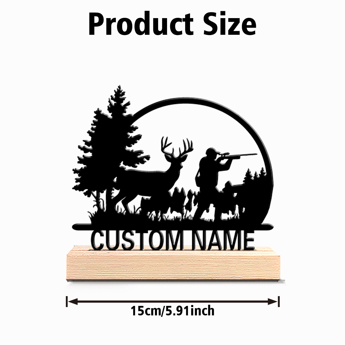 1pc Fashion ersonalized Custom - Hunting Outdoor Decor avis et prix