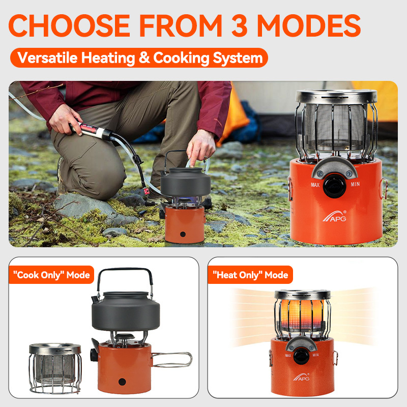 2 in 1 Portable Propane Heater - Outdoor Hunting Heater avis et prix