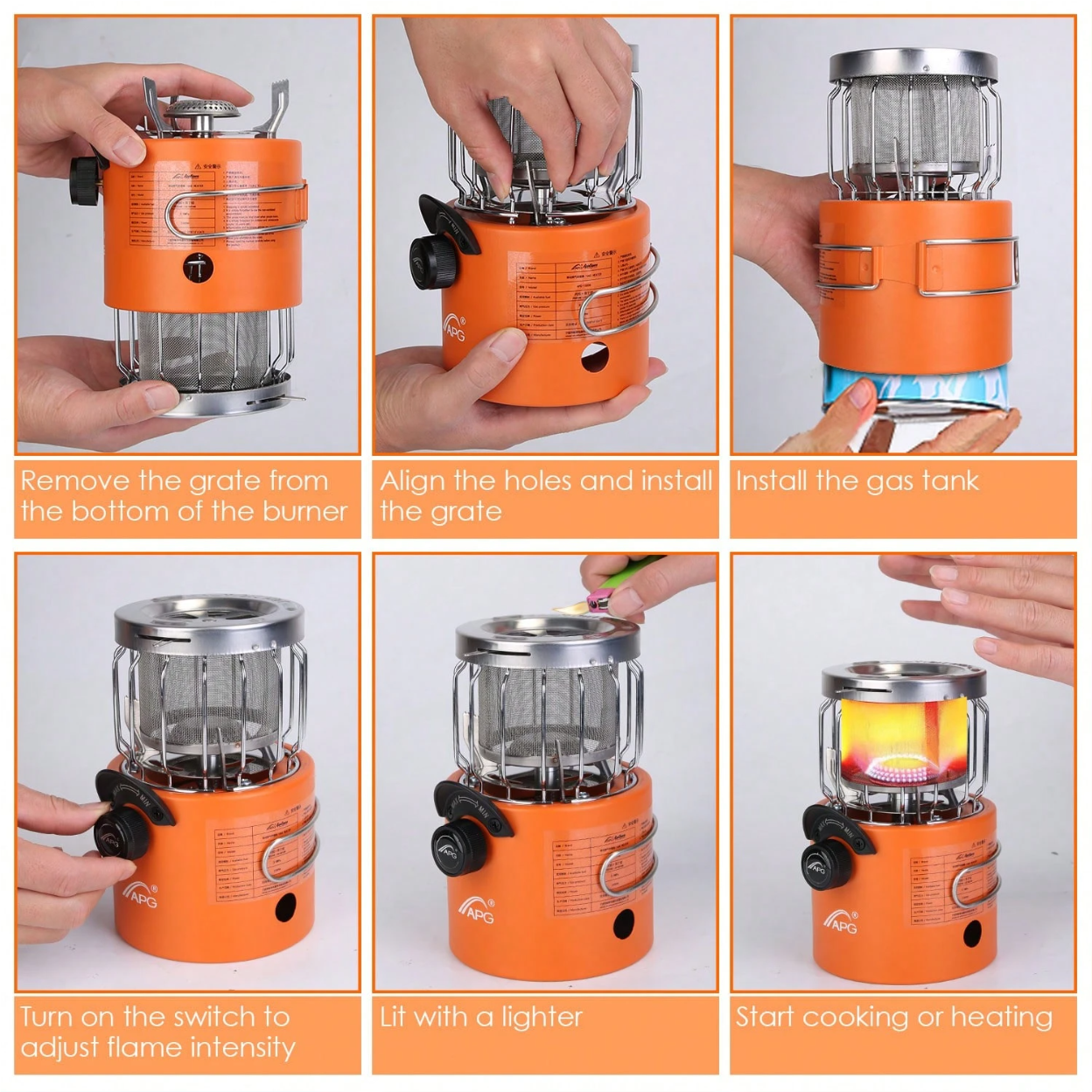 2 in 1 Portable Propane Heater - Outdoor Hunting Heater avis et prix