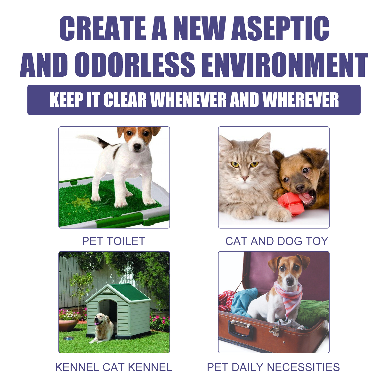 Pet Deodorant Spray Bacteria I - Scent Eliminator Spray avis et prix