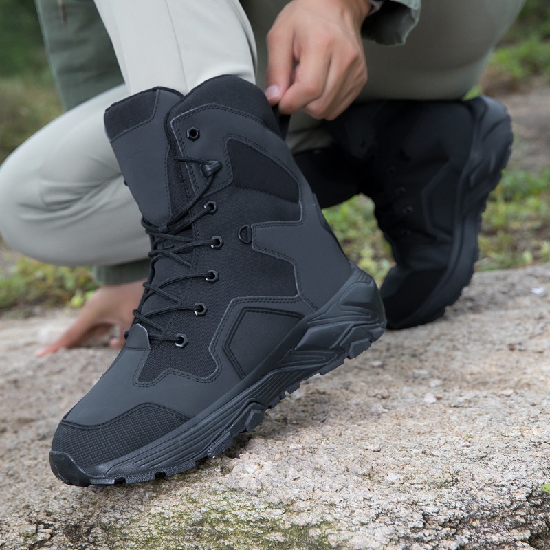 Men Tactical Boots Lace Up Wil - Wildman Hunting & Outdoor Robertson Photos avis et prix