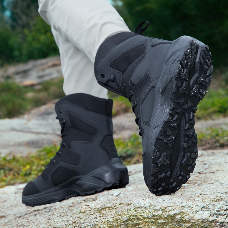Men Tactical Boots Lace Up Wil - Wildman Hunting & Outdoor Robertson Photos avis et prix