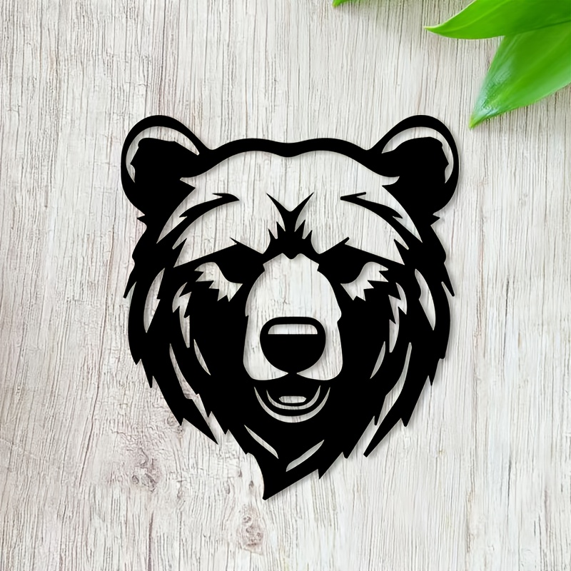 Hunting Bear Metal Wall Art Ir - Hunting Outdoor Christmas Decorations avis et prix