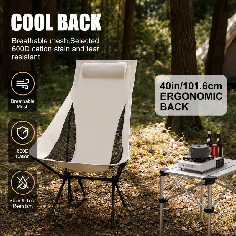 Portable Folding Camping Chair - Outdoor Hunting Chair avis et prix