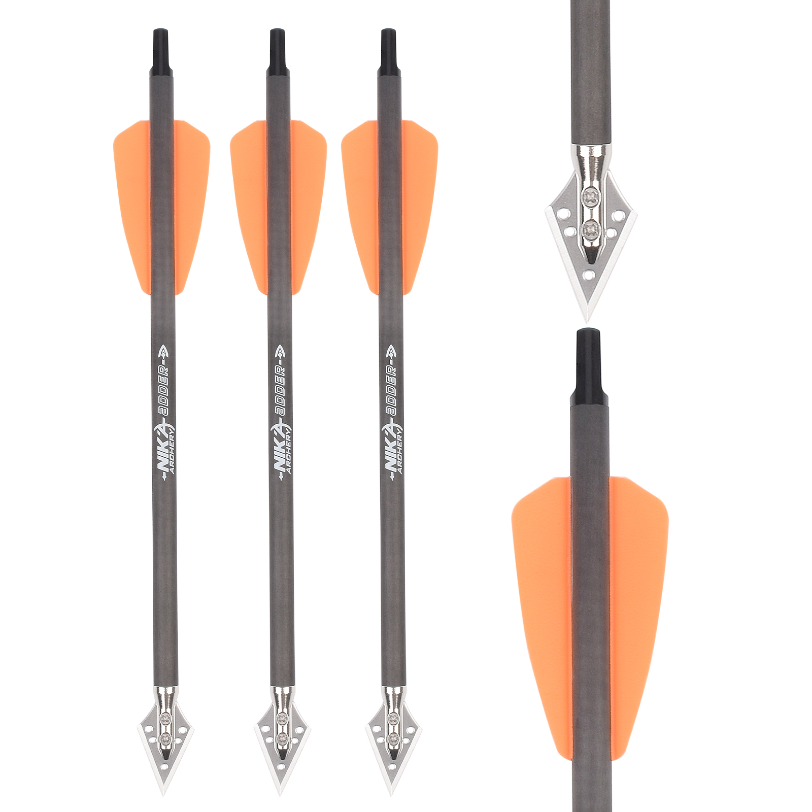 6pcs R9 7.5 Inch Catbon Crossb - Crossbow Bolt Broadhead avis et prix
