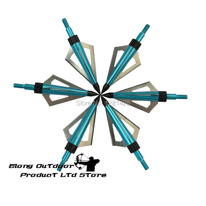 12Pcs Blue 125 Grain Broadhead - Crossbow Bolt Broadhead avis et prix