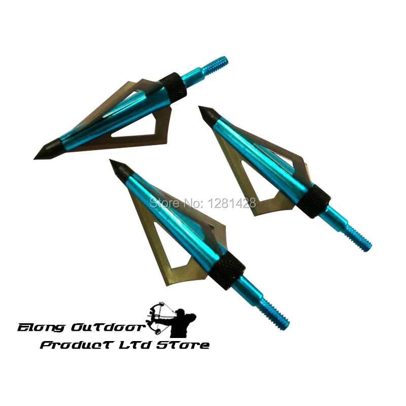 12Pcs Blue 125 Grain Broadhead - Crossbow Bolt Broadhead avis et prix