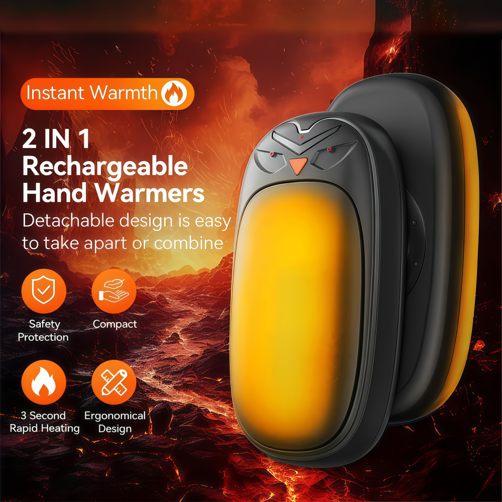 Hand Warmers 2000mAh*2 Recharg - Outdoor Hunting Heater avis et prix