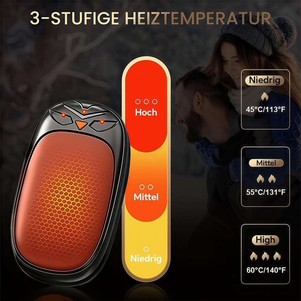 Hand Warmers 2000mAh*2 Recharg - Outdoor Hunting Heater avis et prix
