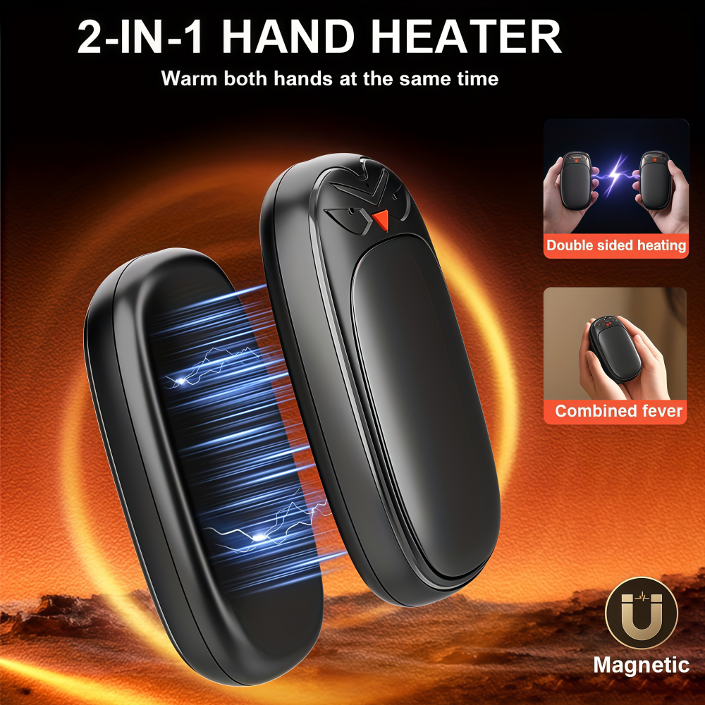 Hand Warmers 2000mAh*2 Recharg - Outdoor Hunting Heater avis et prix