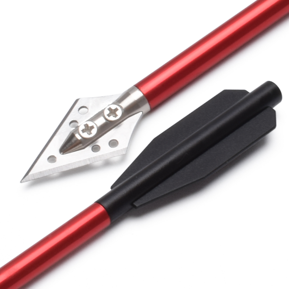 3PCS Aluminium Crossbow Bolts  - Crossbow Bolt Broadhead avis et prix